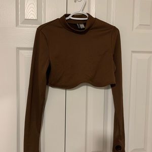 Long Sleeve Crop Top